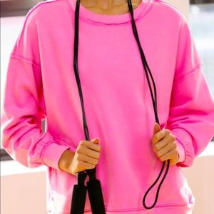 NWT Free People Metti Sweatshirt Sz. Small